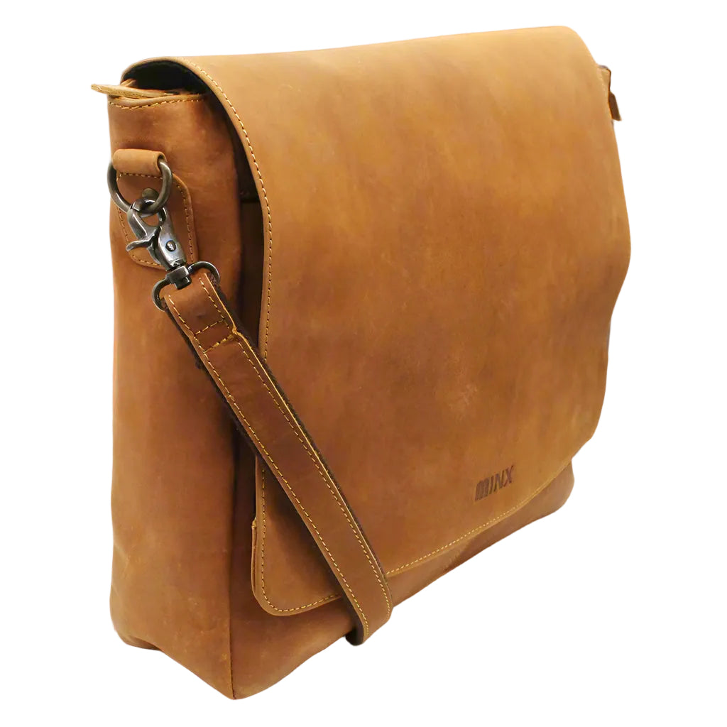 Tahiti Leather Laptop Bag