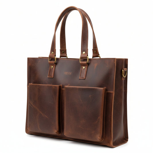 Promenade Leather Laptop Bag