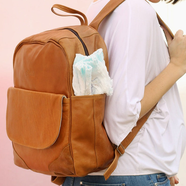 Carter Leather Backpack