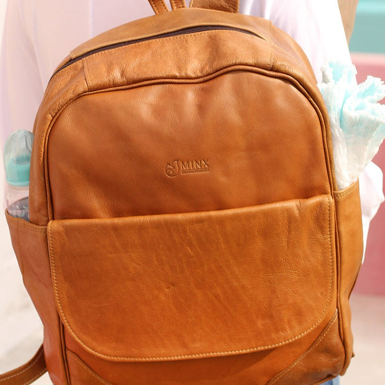 Carter Leather Backpack