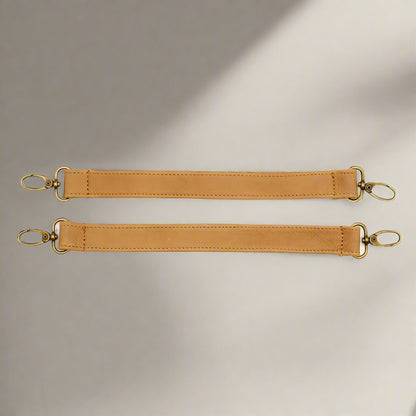 Stroller Leather Straps Set of 2