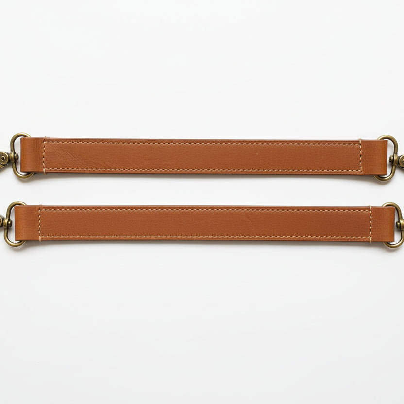 Stroller Leather Straps Set of 2
