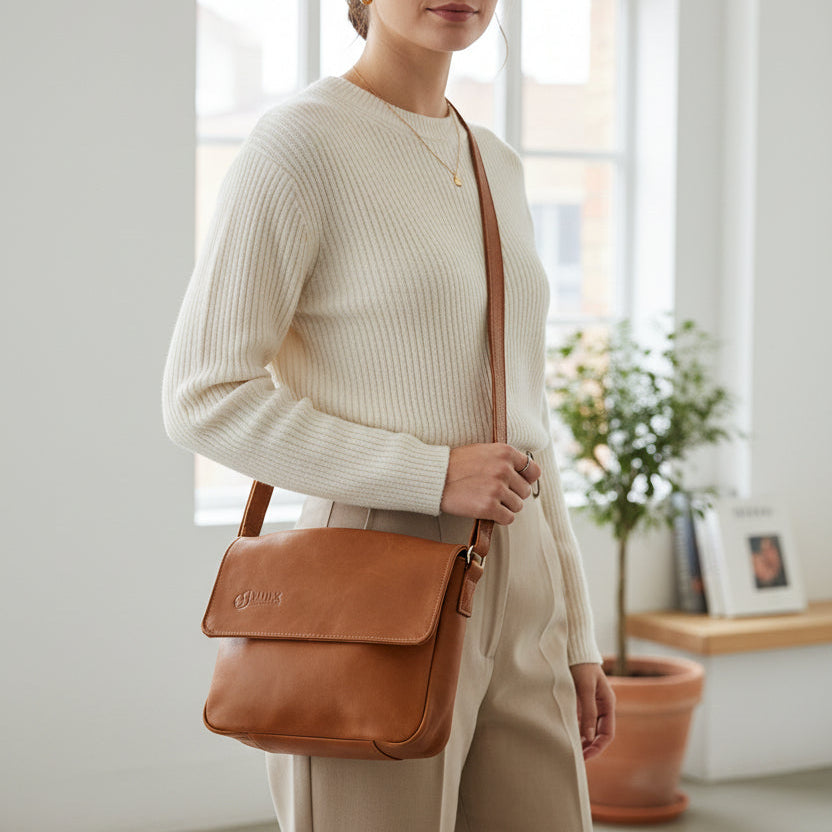 Carey Leather Handbag