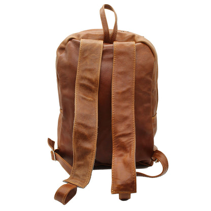 Jarred Leather Back Pack