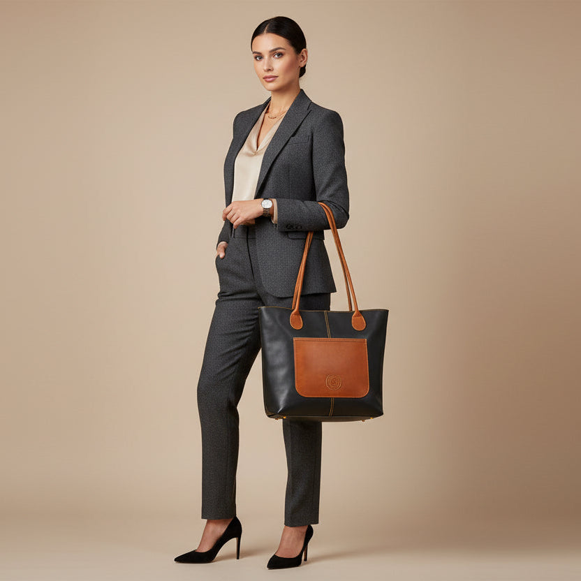 Claudia Leather Hand Bag