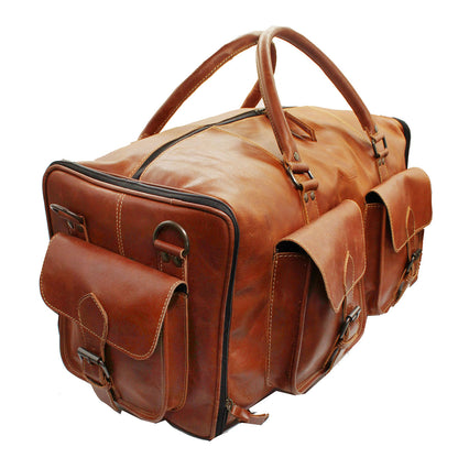 Yuppy XL Leather Duffel Bag