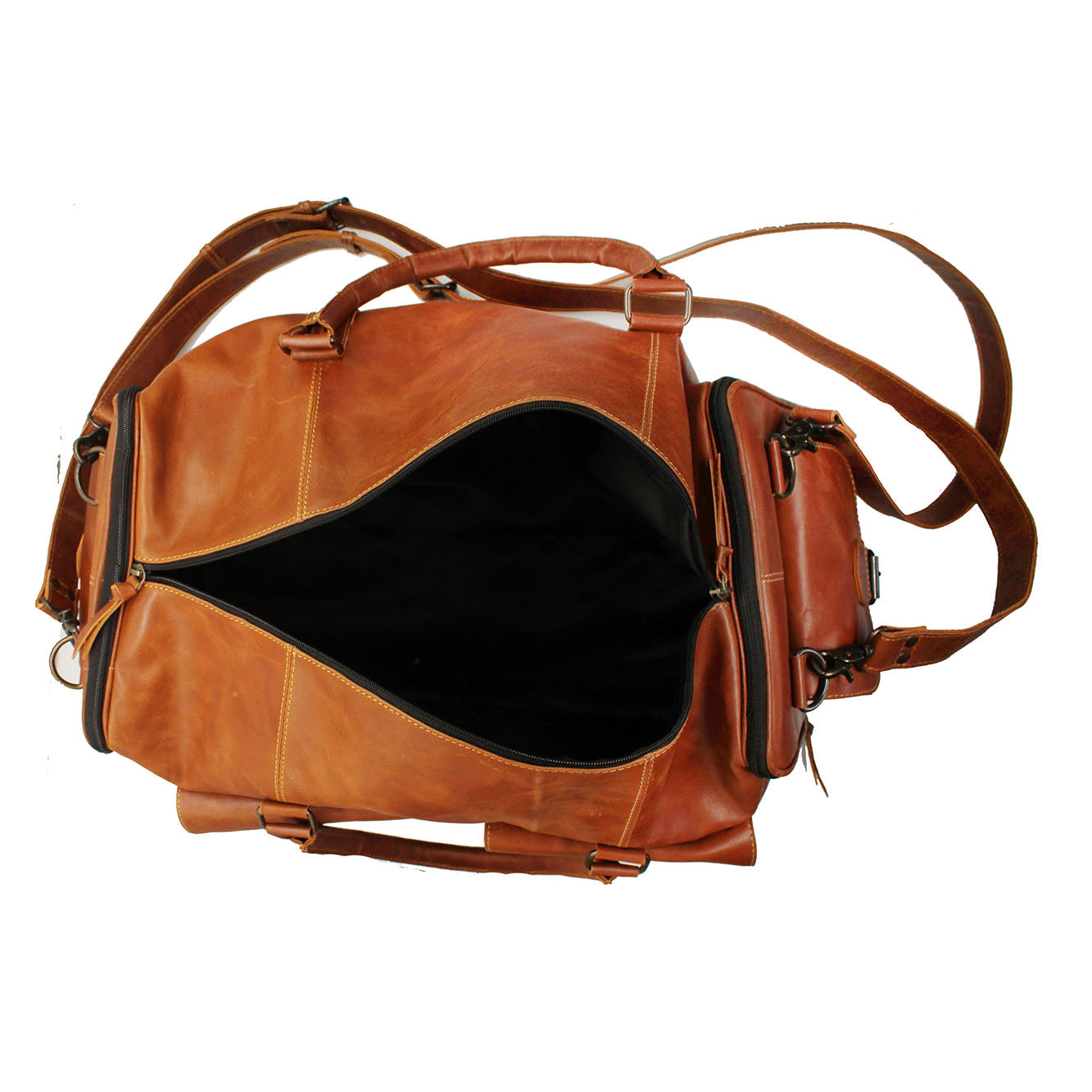 Yuppy XL Leather Duffel Bag