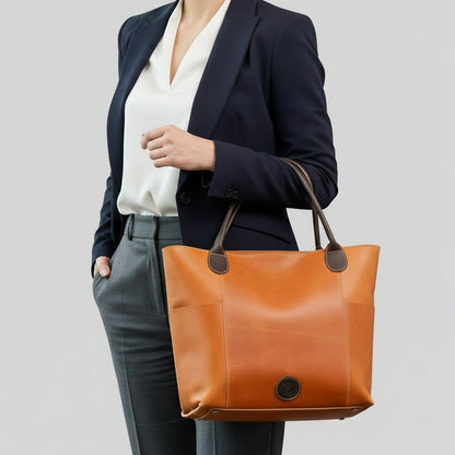 Harriett Leather Hand Bag