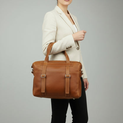 Dakota Leather Laptop Bag