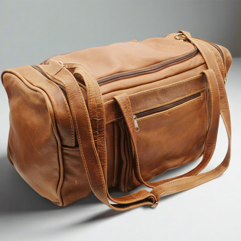 Bentley Leather Duffle Bag