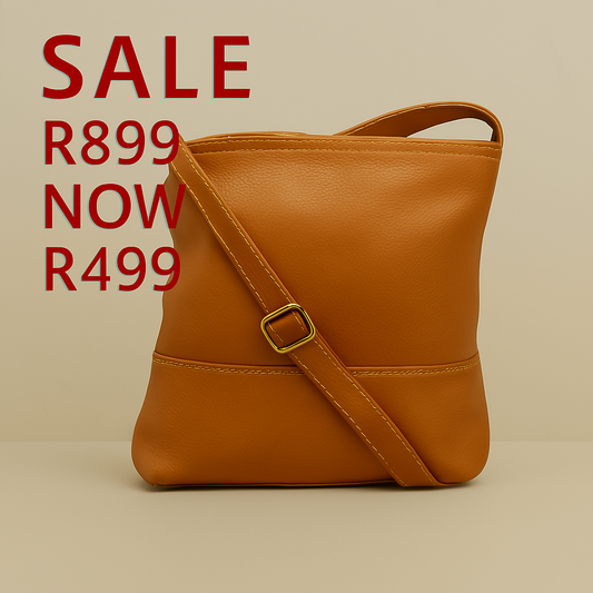 Maggie May Large Leather Sling Bag
