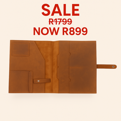 Multifunctional Leather Business Folder