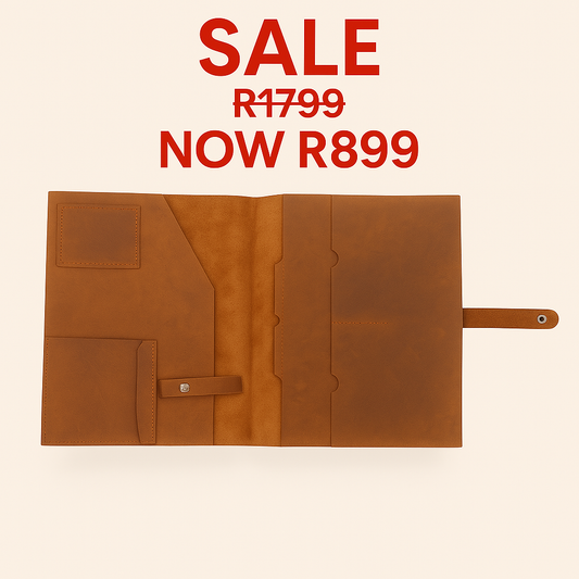 Multifunctional Leather Business Folder