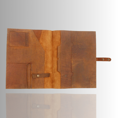 Multifunctional Leather Business Folder