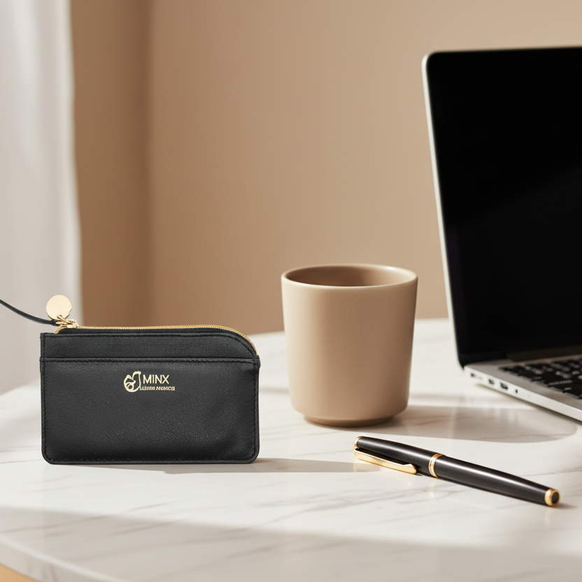 Onasis Leather Card Holder