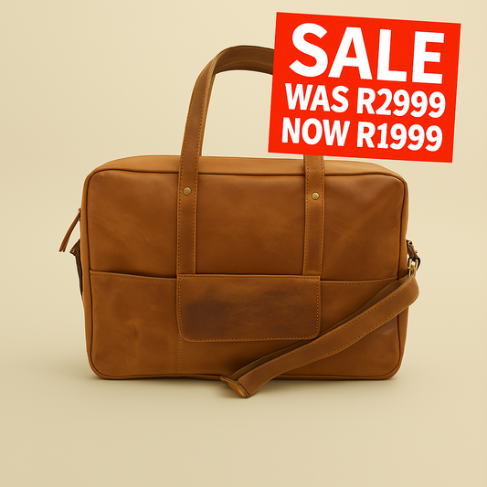 Phi Phi Leather Laptop Bag