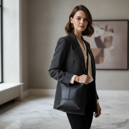 Get up and go Leather Bag