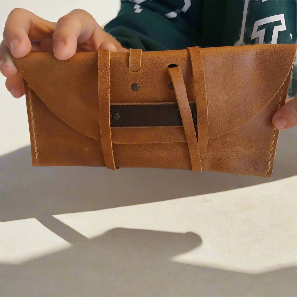 Vintage sunglass case