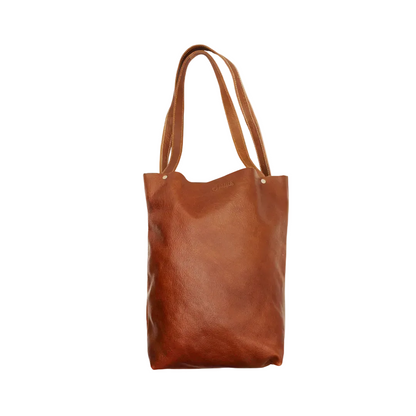 Zara Leather Shopper Bag