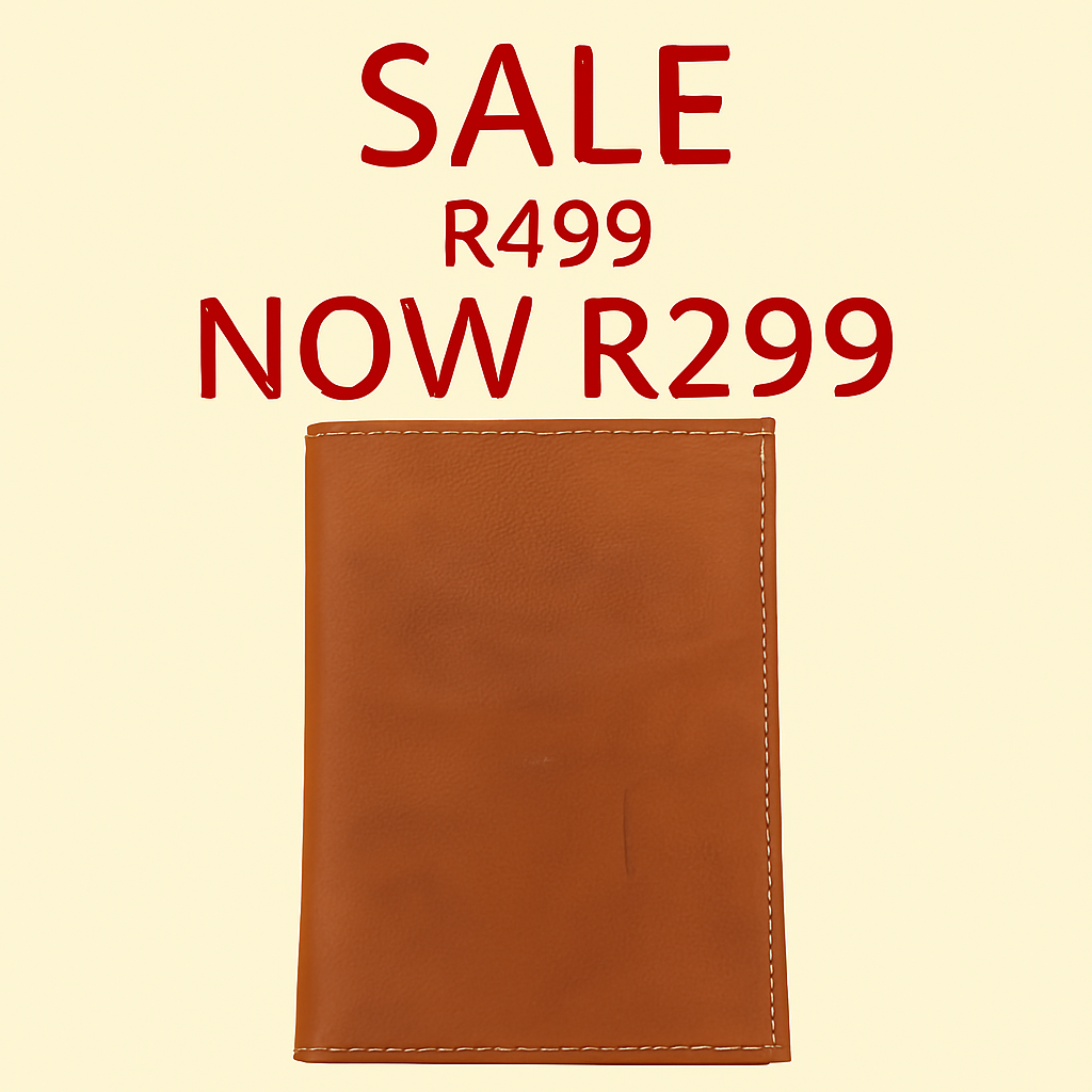A4 Leather Book Cover