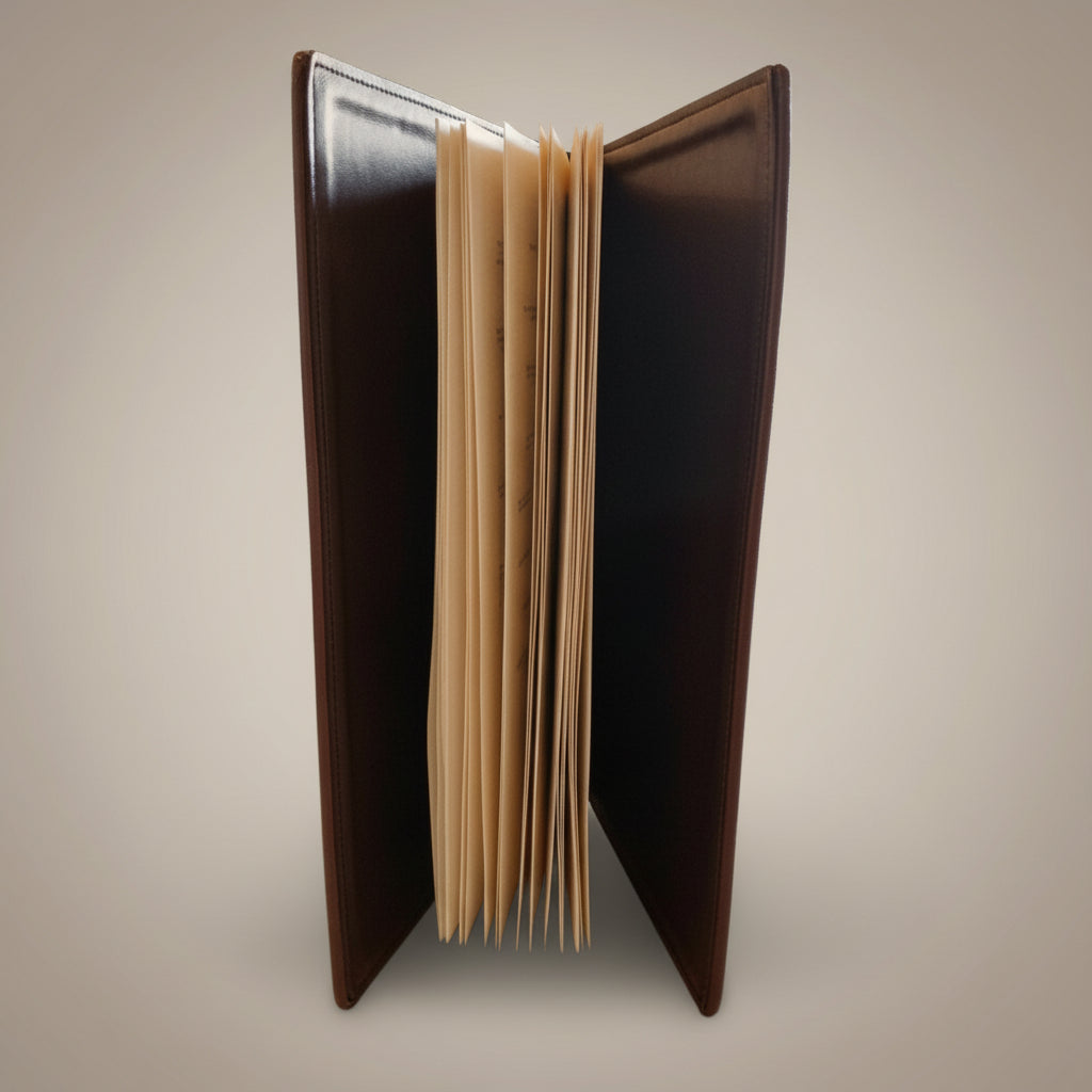 A4 Menu Book cover