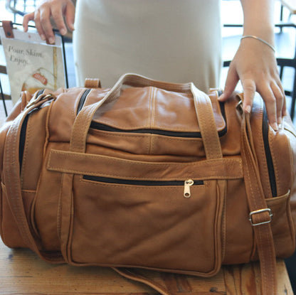 Bently Leather Duffle Bag