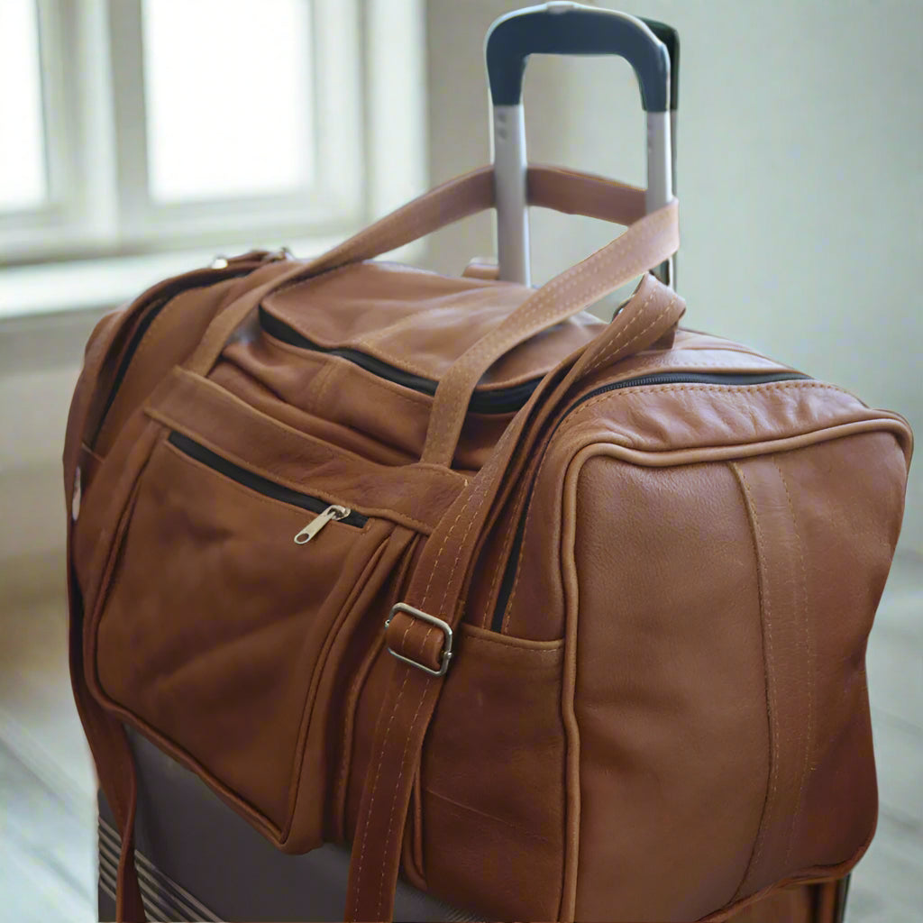Bentley Leather Duffle Bag