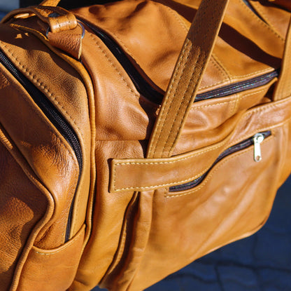 Bently Leather Duffle Bag