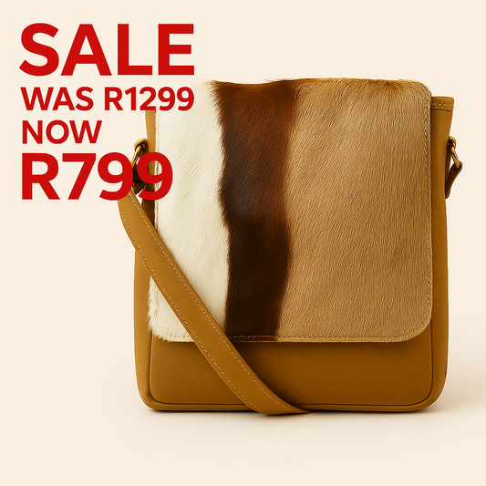 Springbok with Flap Slingbag