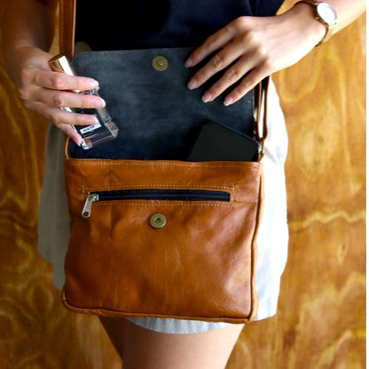 Carey Leather Handbag