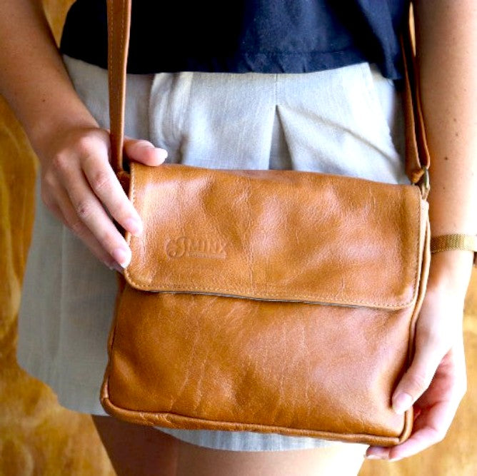 Carey Leather Handbag