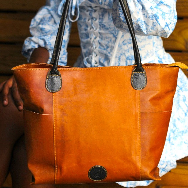 Harriett Leather Hand Bag  Combo