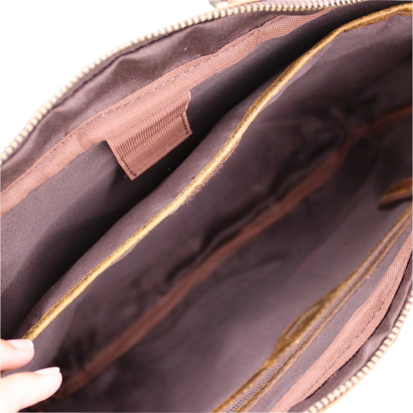 Capri Classic Leather Laptop Bag