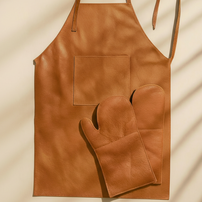 Braai Apron and Braai Glove Combo