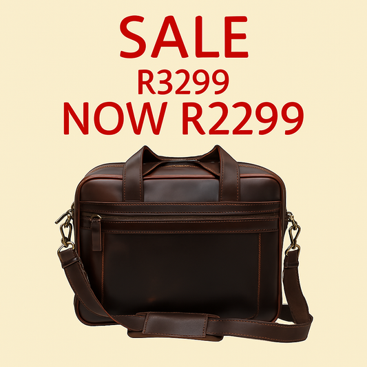 Cyprus Leather Laptop Bag