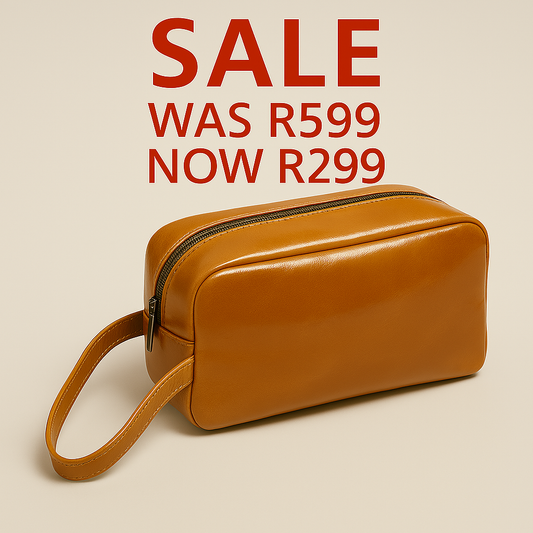 Dino Leather Toiletry Bag Combo