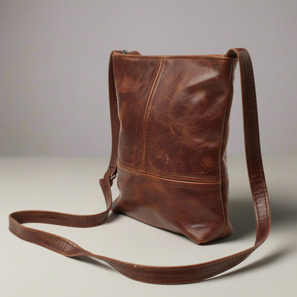 Get up and go Leather Bag