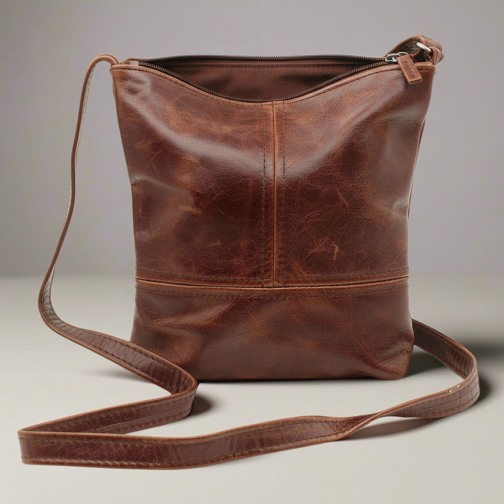 Get up and go Leather Bag