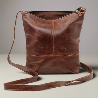 Get up and go Leather Bag