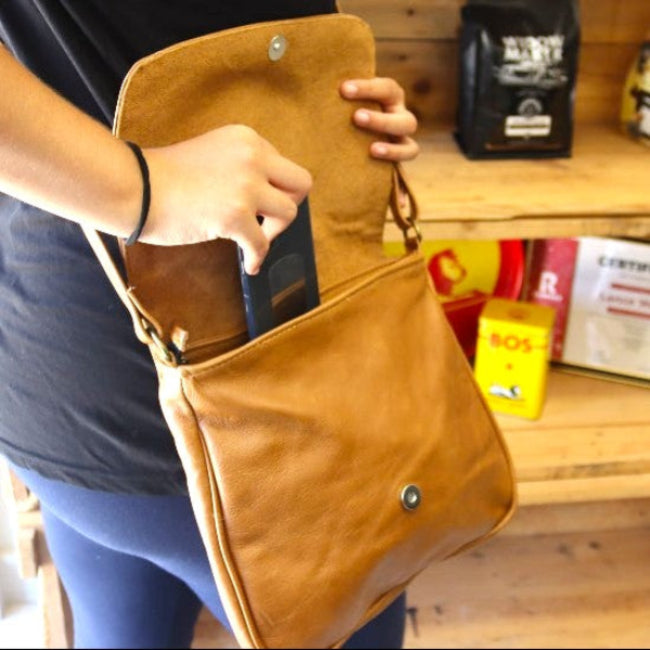 Huxley Leather Hand Bag