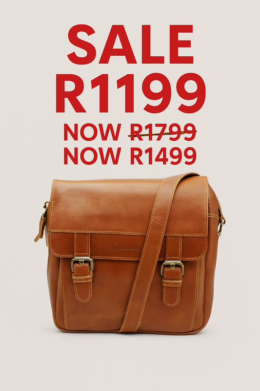 Jessie Leather Messenger Bag