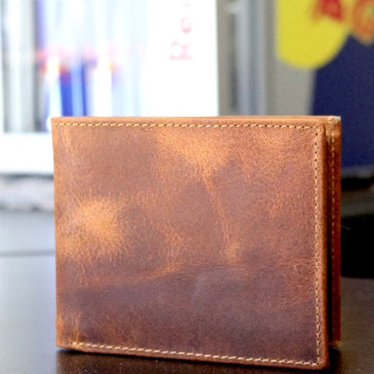 Men's Leather  Rustic Wallet