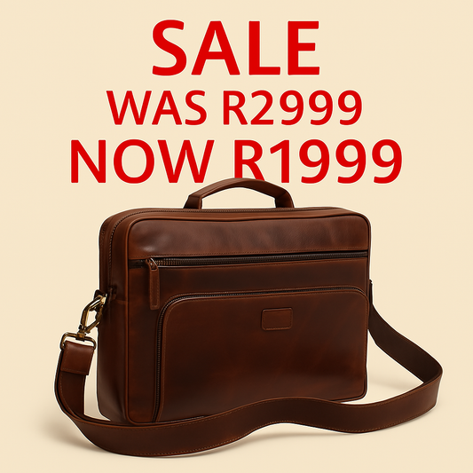 Koh Samui Leather Laptop Bag