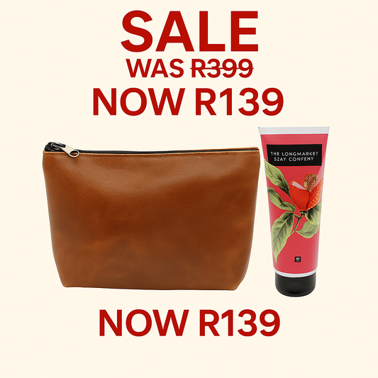 Molly Make up Bag and body wash