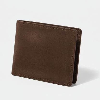 Suede Camel Leather Men’s Wallet