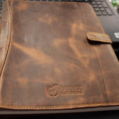 A4 Leather Business Folder