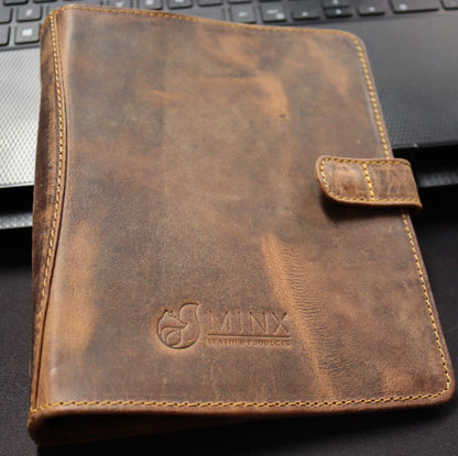 A5 Leather Business Folder