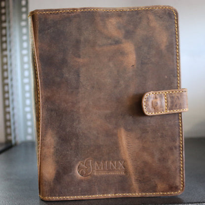 A5 Leather Business Folder