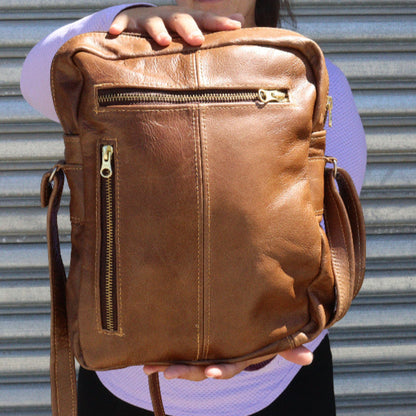 Traveller Leather Sling Bag