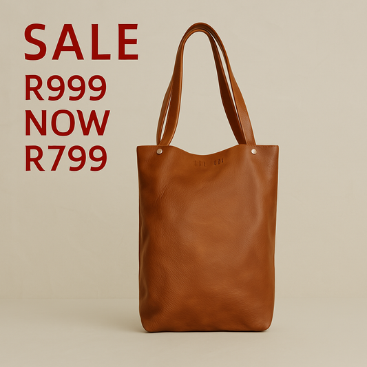 Zara Leather Shopper Bag